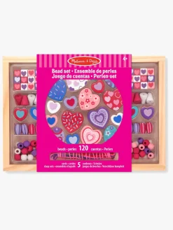 Kreativt Legetøj-MelissaDoug Melissa & Doug Perlesæt Sweet Hearts Lilla/Lyserød/Hvid/Flerfarvet