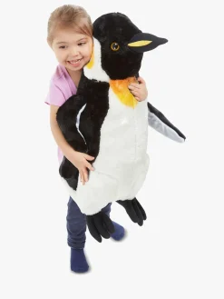 Dukker & Bamser-MelissaDoug Melissa & Doug Pingvin Bamse 60 cm Flerfarvet