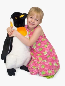 Dukker & Bamser-MelissaDoug Melissa & Doug Pingvin Bamse 60 cm Flerfarvet