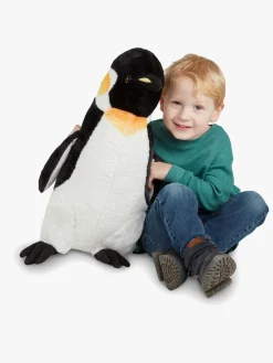 Dukker & Bamser-MelissaDoug Melissa & Doug Pingvin Bamse 60 cm Flerfarvet