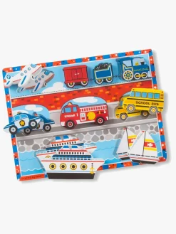 Spil & Puslespil-MelissaDoug Melissa & Doug Puslespil Biler 9 Brikker