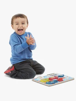 Spil & Puslespil-MelissaDoug Melissa & Doug Puslespil Biler 9 Brikker