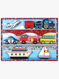 Spil & Puslespil-MelissaDoug Melissa & Doug Puslespil Biler 9 Brikker