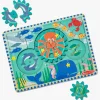 Spil & Puslespil-MelissaDoug Melissa & Doug Puslespil med Tandhjul Havtema 18 Brikker