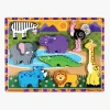 Spil & Puslespil-MelissaDoug Melissa & Doug Puslespil Zoo 8 Brikker