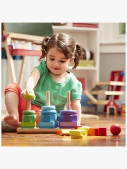 Babylegetøj-MelissaDoug Melissa & Doug Stabletårn med Klodser