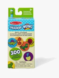 Kreativt Legetøj-MelissaDoug Melissa & Doug Sticker WOW! Genopfyldningspakke Dinosaur Flerfarvet