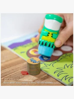 Kreativt Legetøj-MelissaDoug Melissa & Doug Sticker WOW! Genopfyldningspakke Dinosaur Flerfarvet
