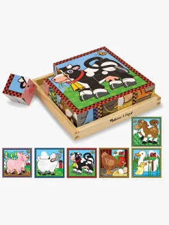 Spil & Puslespil-MelissaDoug Melissa & Doug Træklodser Bondegård