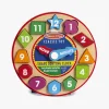 Spil & Puslespil-MelissaDoug Melissa & Doug Træpuslespil Lær Klokken