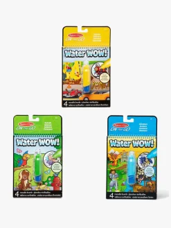 Kreativt Legetøj-MelissaDoug Melissa & Doug Water Wow! Malebog Sæt 3 Stk.