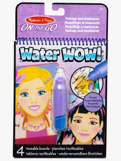 Kreativt Legetøj-MelissaDoug Melissa & Doug Water Wow! Malebog Makeup & Manicure Flerfarvet