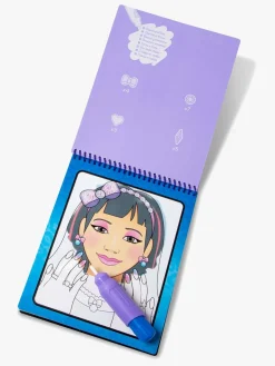 Kreativt Legetøj-MelissaDoug Melissa & Doug Water Wow! Malebog Makeup & Manicure Flerfarvet