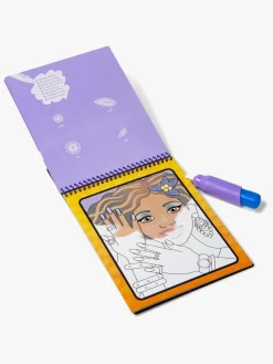 Kreativt Legetøj-MelissaDoug Melissa & Doug Water Wow! Malebog Makeup & Manicure Flerfarvet