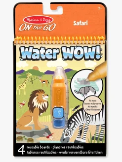 Kreativt Legetøj-MelissaDoug Melissa & Doug Water Wow! Malebog Safari Flerfarvet