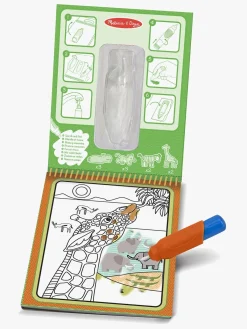 Kreativt Legetøj-MelissaDoug Melissa & Doug Water Wow! Malebog Safari Flerfarvet