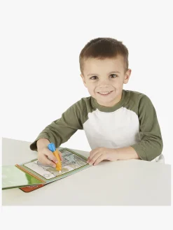 Kreativt Legetøj-MelissaDoug Melissa & Doug Water Wow! Malebog Safari Flerfarvet