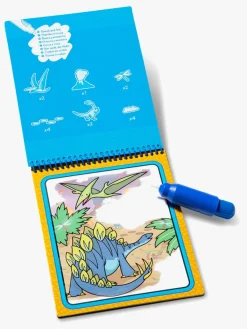 Kreativt Legetøj-MelissaDoug Melissa & Doug Water Wow! Malebog Dinosaurer Flerfarvet