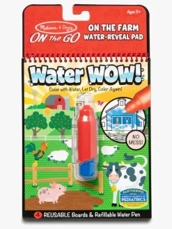 Kreativt Legetøj-MelissaDoug Melissa & Doug Water Wow! Malebog Bondegård Flerfarvet
