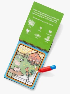 Kreativt Legetøj-MelissaDoug Melissa & Doug Water Wow! Malebog Bondegård Flerfarvet