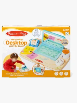 Babylegetøj-MelissaDoug Melissa & Doug Work & Play Desktop Aktivitetstavle