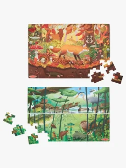 Spil & Puslespil-MelissaDoug Puslespil 48 Brikker Flerfarvet