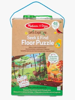 Spil & Puslespil-MelissaDoug Puslespil 48 Brikker Flerfarvet