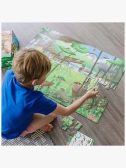 Spil & Puslespil-MelissaDoug Puslespil 48 Brikker Flerfarvet