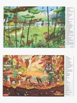 Spil & Puslespil-MelissaDoug Puslespil 48 Brikker Flerfarvet