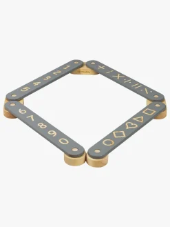 Motorisk Legetøj-Meowbaby Balancebane 4 Dele, Grå