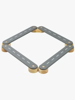 Motorisk Legetøj-Meowbaby Balancebane 4 Dele, Grå