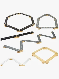 Motorisk Legetøj-Meowbaby Balancebane 4 Dele, Grå