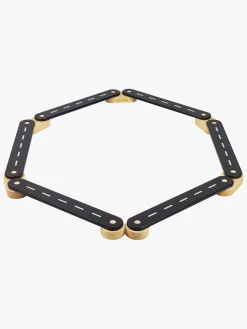 Motorisk Legetøj-Meowbaby Balancebane 6 Dele, Sort