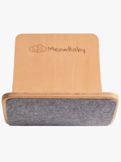 Motorisk Legetøj-Meowbaby Balancebræt, Grå/Natur
