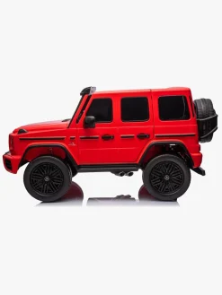 Elbiler & -Køretøjer-Mercedes Benz AMG G63 Elbil, Rød Rød