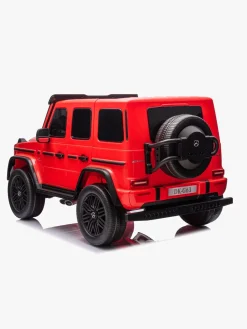 Elbiler & -Køretøjer-Mercedes Benz AMG G63 Elbil, Rød Rød