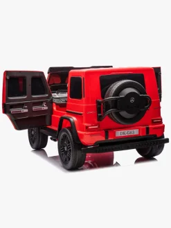 Elbiler & -Køretøjer-Mercedes Benz AMG G63 Elbil, Rød Rød