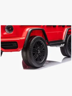 Elbiler & -Køretøjer-Mercedes Benz AMG G63 Elbil, Rød Rød