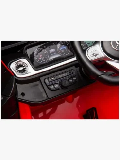 Elbiler & -Køretøjer-Mercedes Benz AMG G63 Elbil, Rød Rød