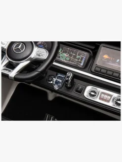 Elbiler & -Køretøjer-Mercedes Benz AMG G63 Elbil, Hvid