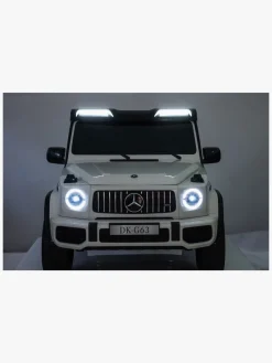 Elbiler & -Køretøjer-Mercedes Benz AMG G63 Elbil, Hvid