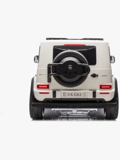 Elbiler & -Køretøjer-Mercedes Benz AMG G63 Elbil, Hvid