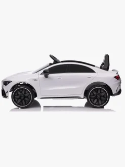 Elbiler & -Køretøjer-Mercedes Benz CLA45 Elbil, Hvid