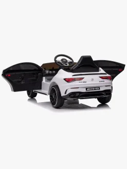 Elbiler & -Køretøjer-Mercedes Benz CLA45 Elbil, Hvid