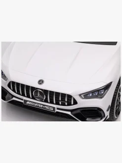 Elbiler & -Køretøjer-Mercedes Benz CLA45 Elbil, Hvid