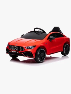 Elbiler & -Køretøjer-Mercedes Benz CLA45 Elbil, Rød Rød