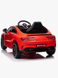 Elbiler & -Køretøjer-Mercedes Benz CLA45 Elbil, Rød Rød