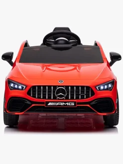 Elbiler & -Køretøjer-Mercedes Benz CLA45 Elbil, Rød Rød