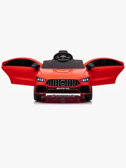 Elbiler & -Køretøjer-Mercedes Benz CLA45 Elbil, Rød Rød