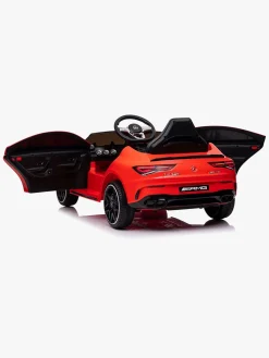 Elbiler & -Køretøjer-Mercedes Benz CLA45 Elbil, Rød Rød